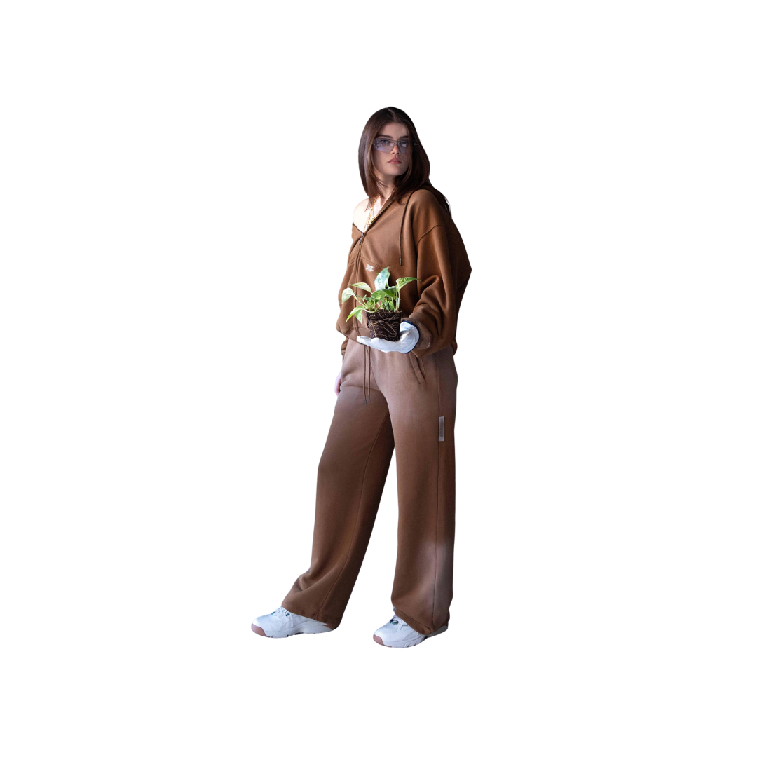 PURPILL WASHED JOGGER - MOCHA