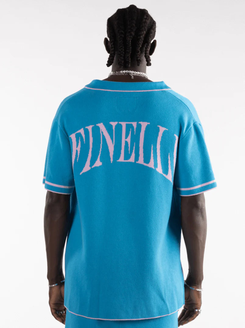 FINELLI TIGER KNIT BLUE