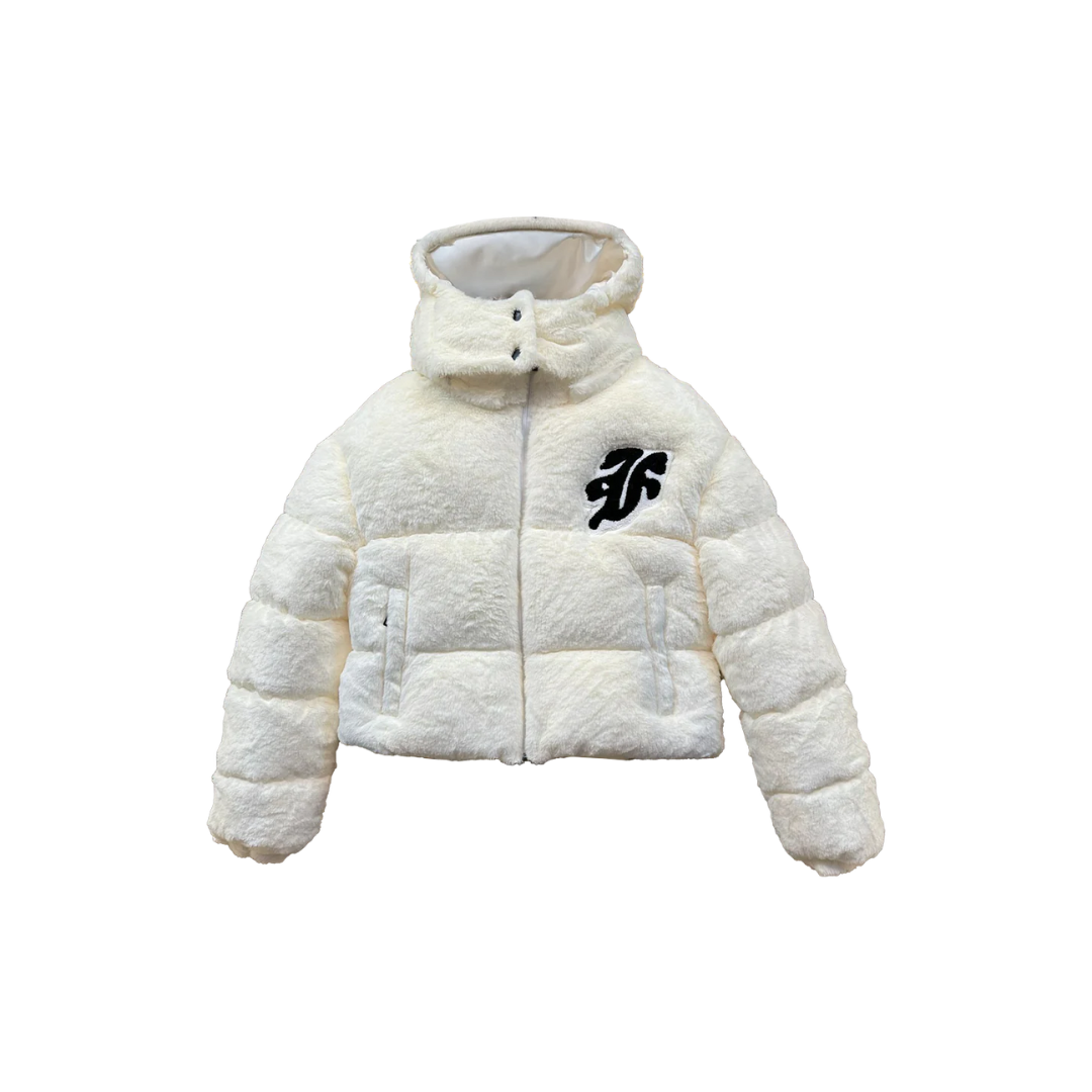 FACES SPACESUIT PUFFER JACKET 2.0 WOMAN WHITE FLUFFY