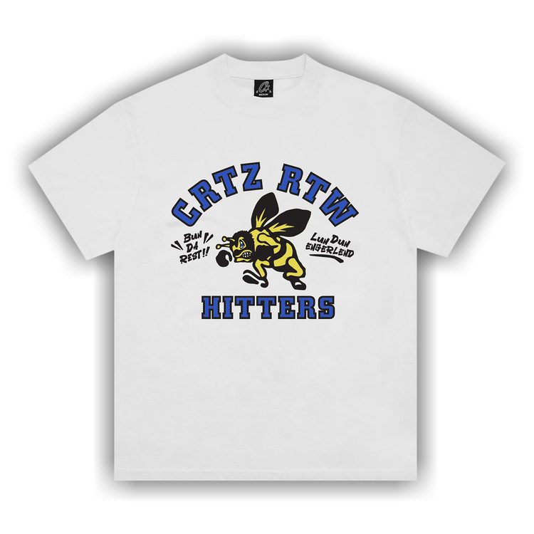 CORTEIZ THE HITTERS WHITE T-SHIRT