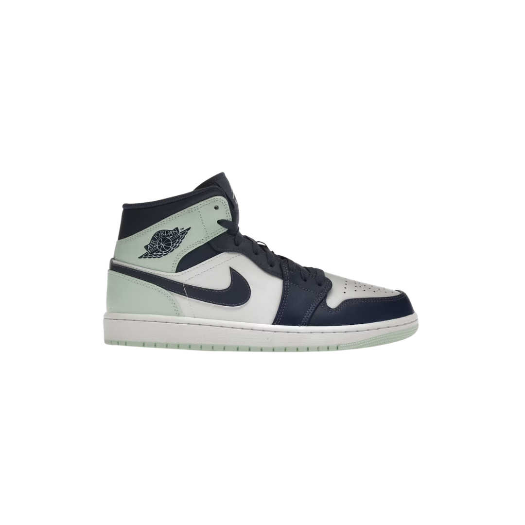 JORDAN 1 MID MYSTIC NAVY MINT FOAM