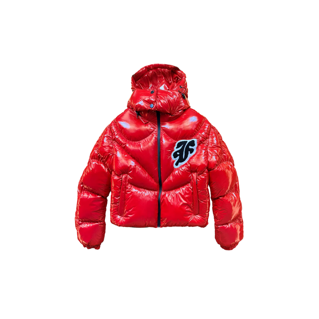 FACES SPACESUIT PUFFER JACKET 2.0 RED WOMAN