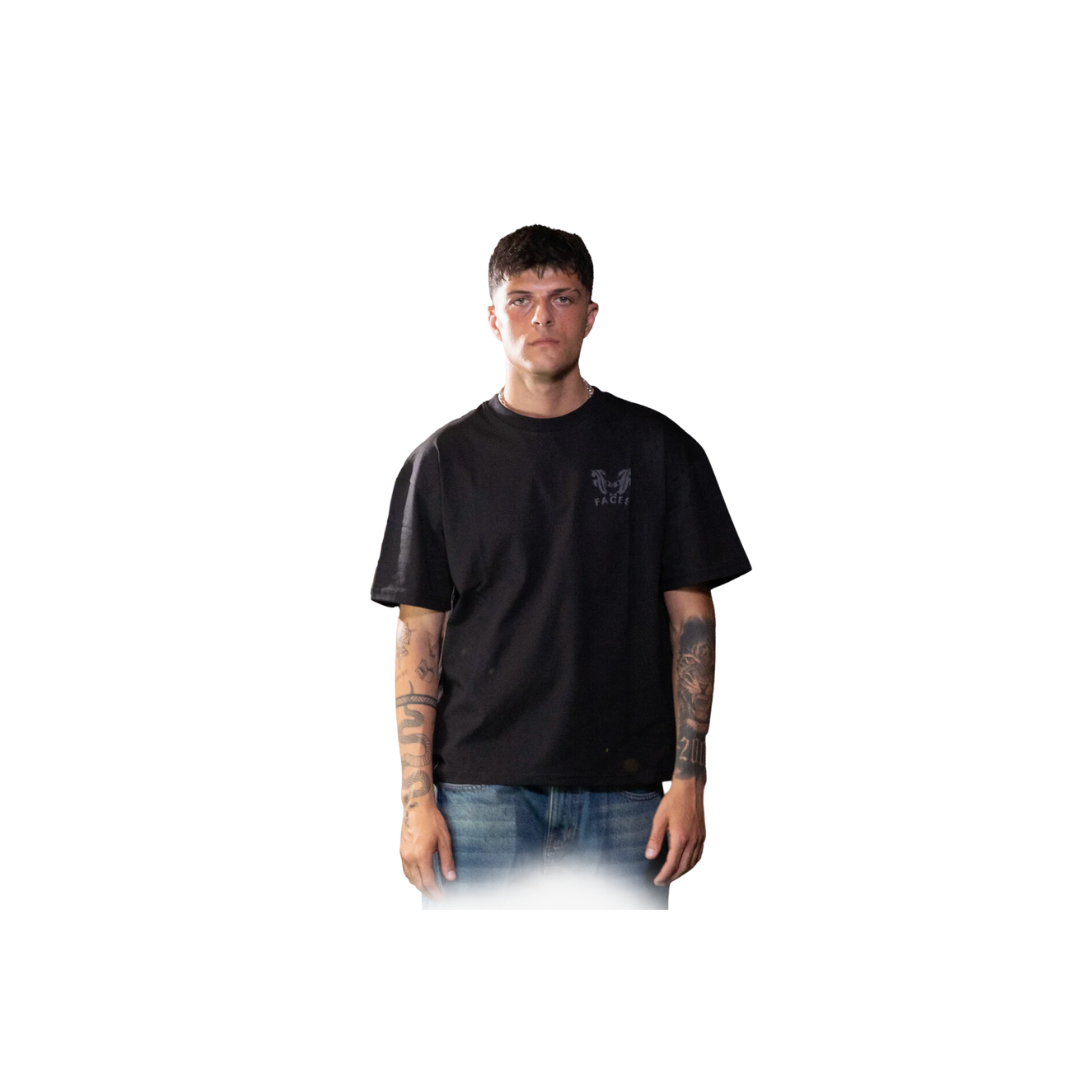 FACES ELEGANT SHIRT BLACK