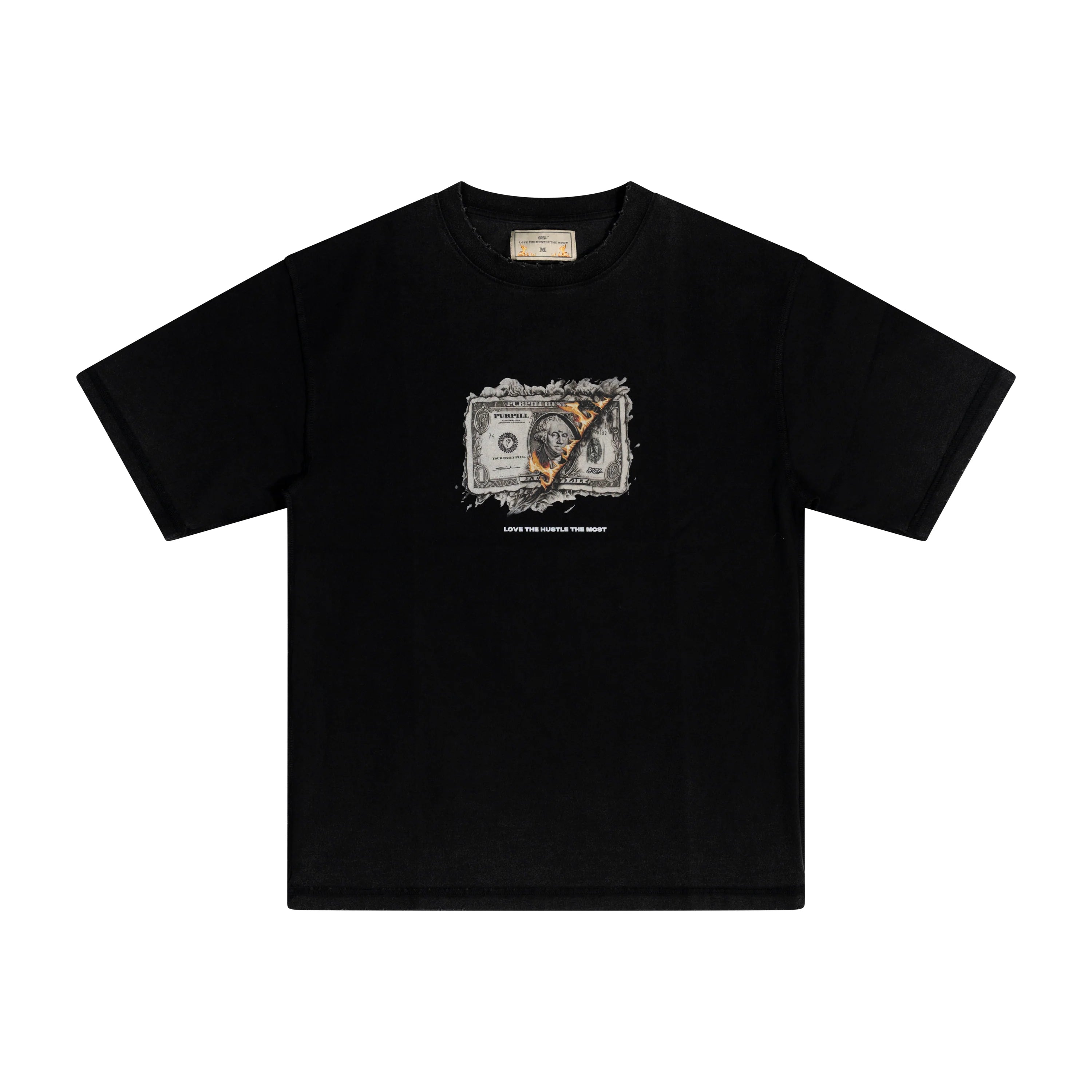 PURPILL DOLLAR TEE BLACK
