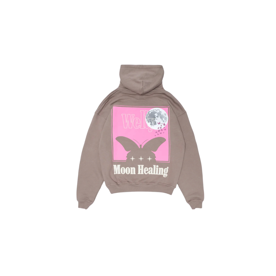 WELTY STUDIOS MOON HEALING HOODIE