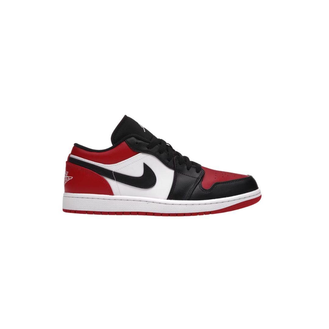JORDAN 1 LOW BRED TOE