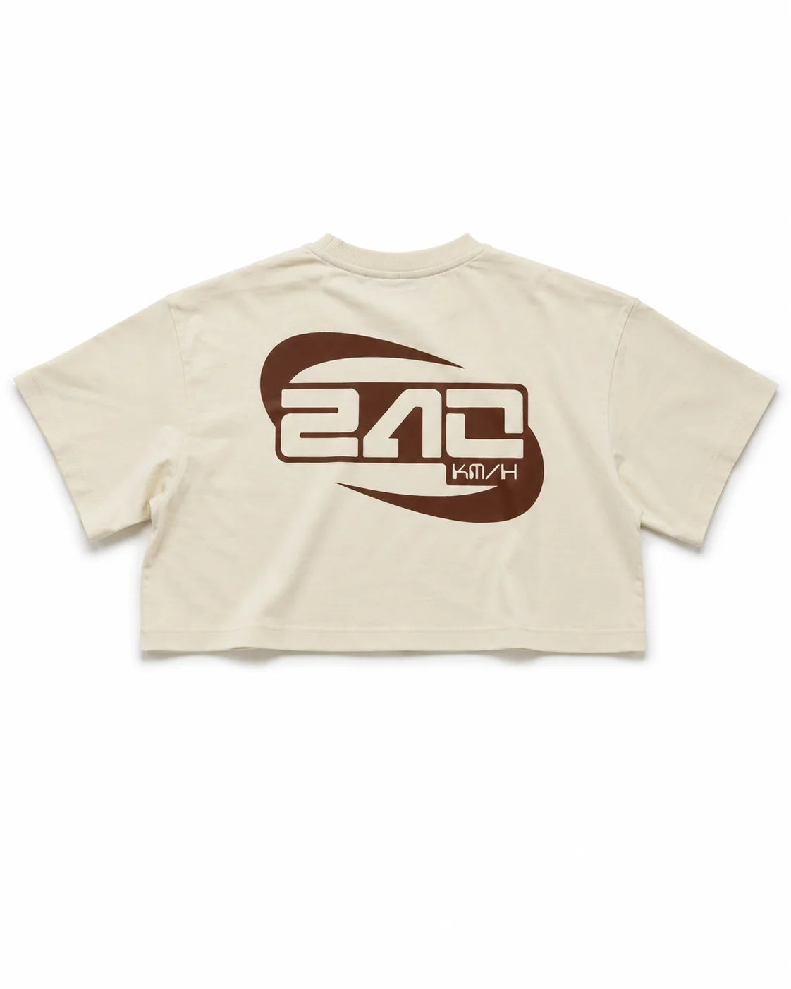 240KMH CROP TOP - CAFE CON LECHE