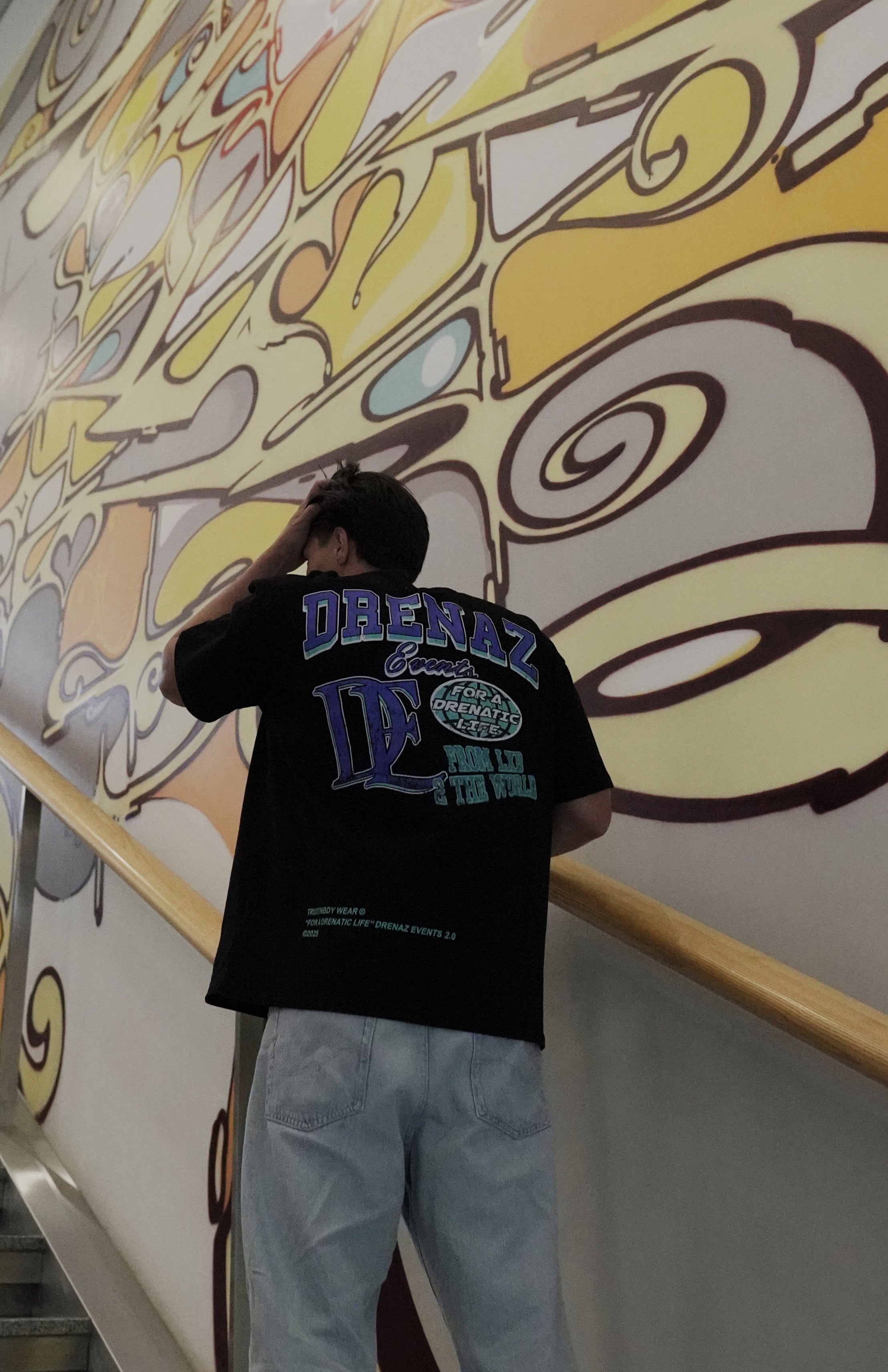 DRENAZ FOR A DRENATIC LIFE 2.0 TEE AZUL