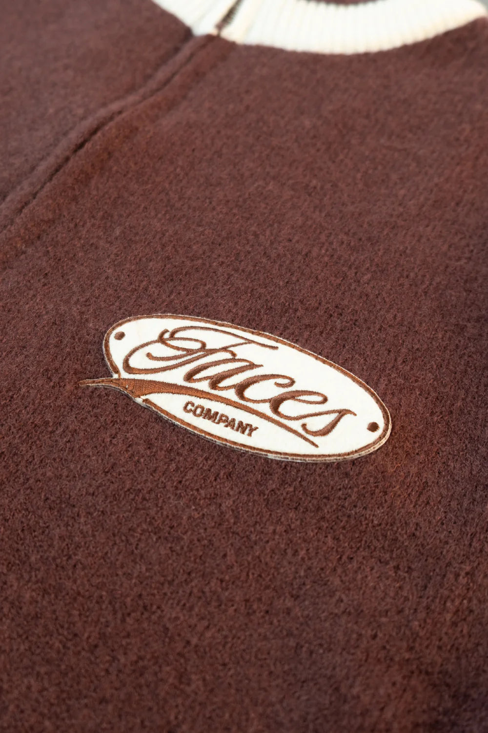 FACES Tricot Marron/Beige
