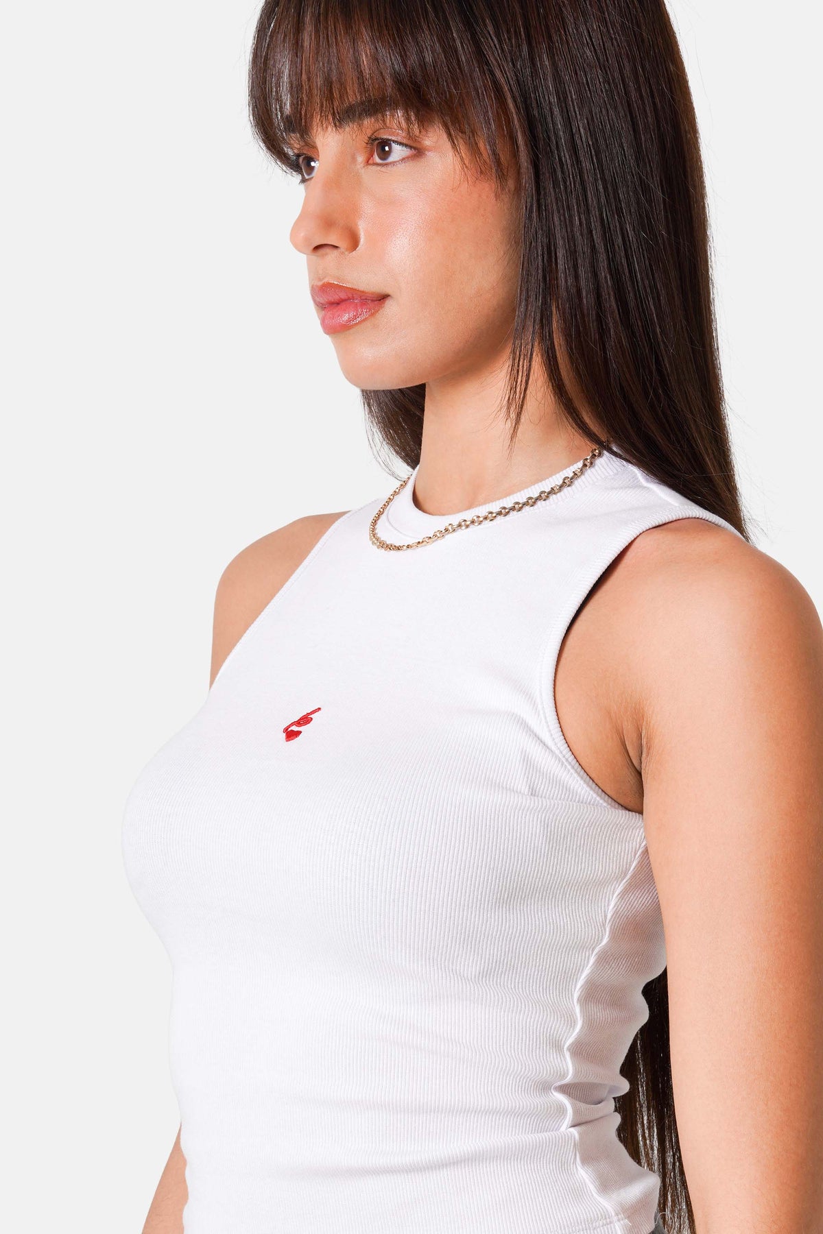 HAUT COURT EN MAILLE BICOLORE FEMME SIXTH JUNE NOIR