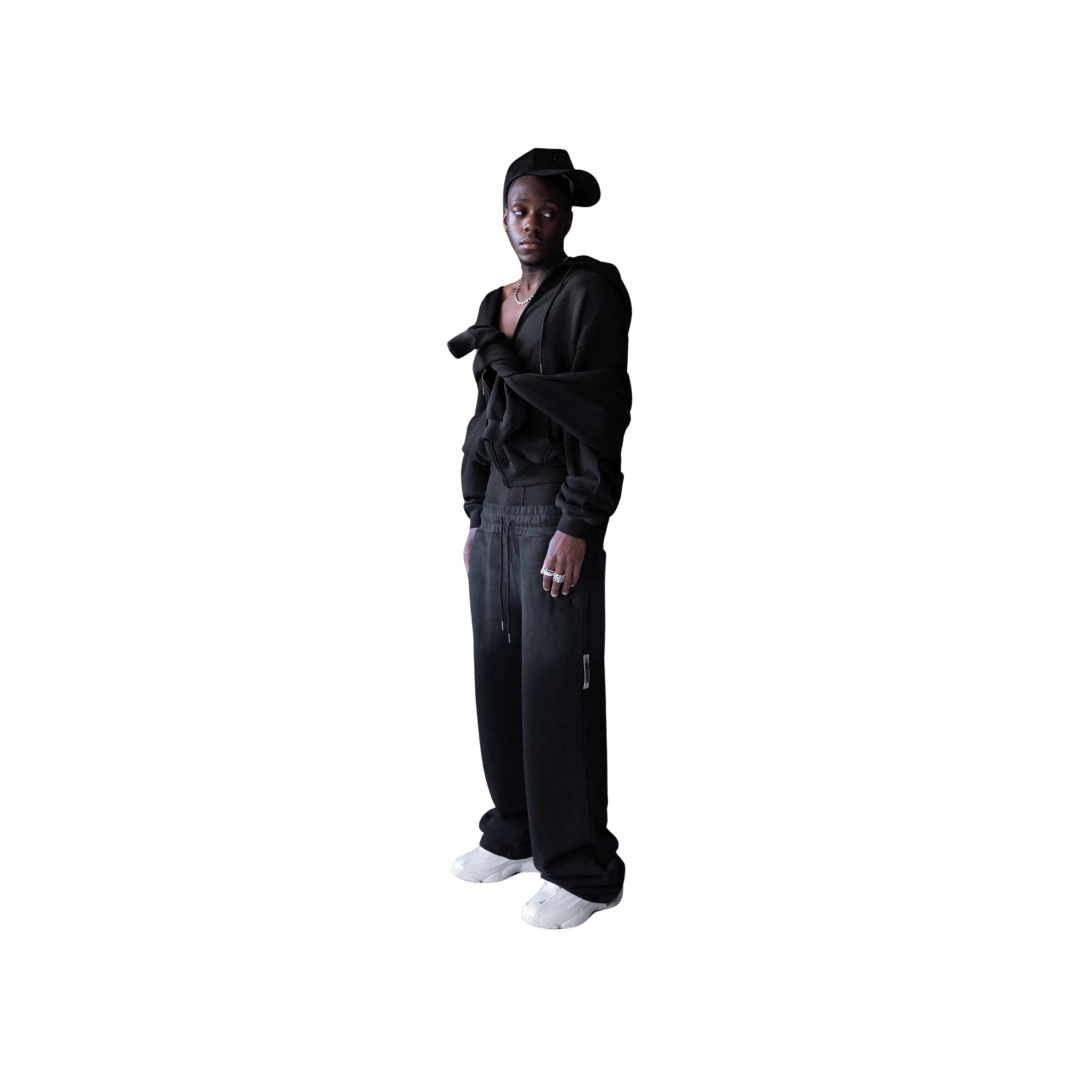 PURPILL WASHED JOGGER - BLACK