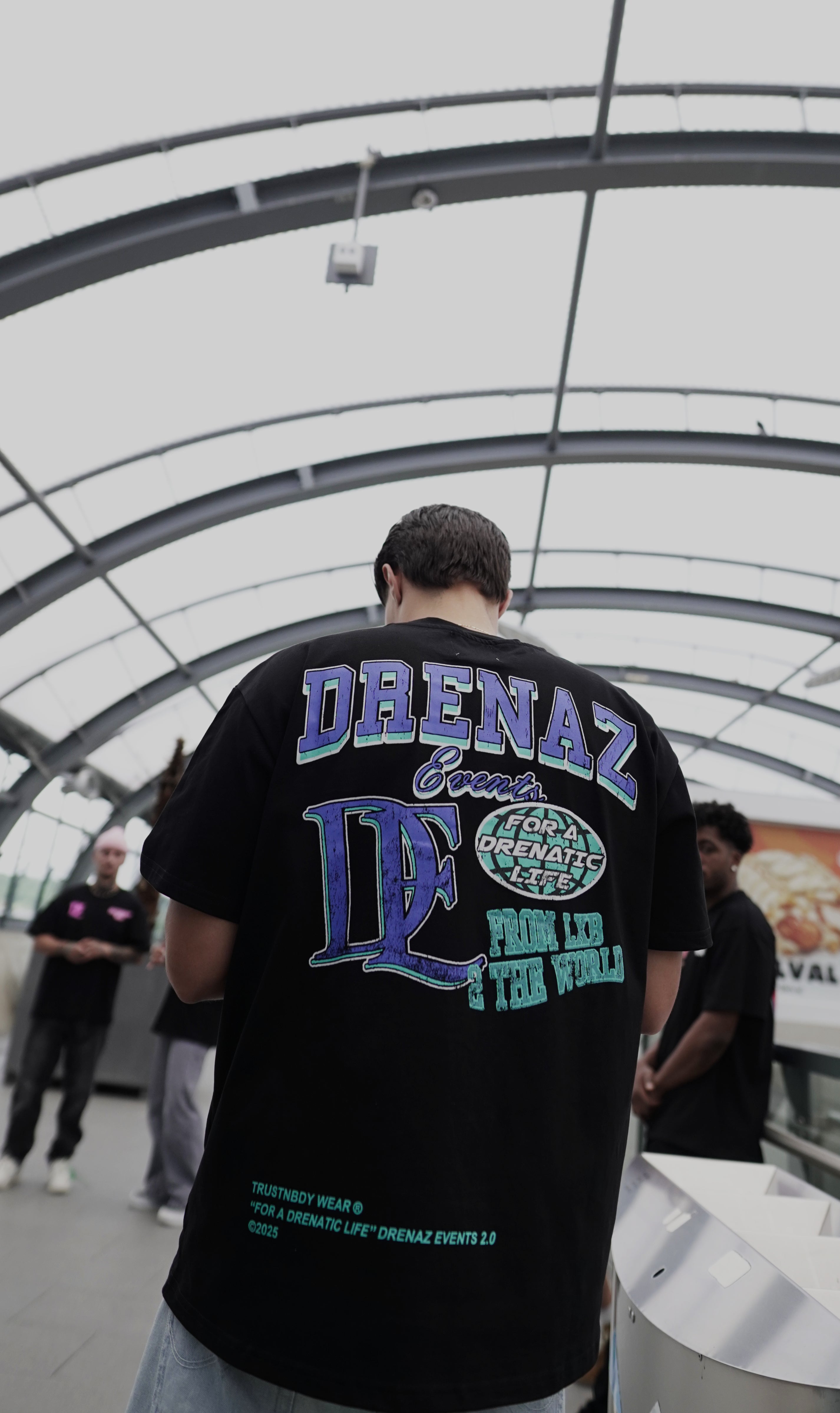 DRENAZ FOR A DRENATIC LIFE 2.0 TEE AZUL