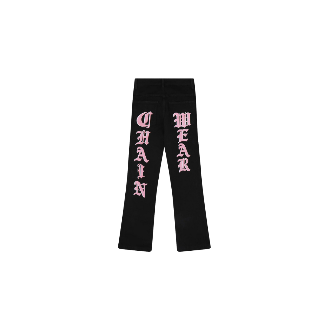 LUKAMACHAIN CHAINWEAR JEANS PINK