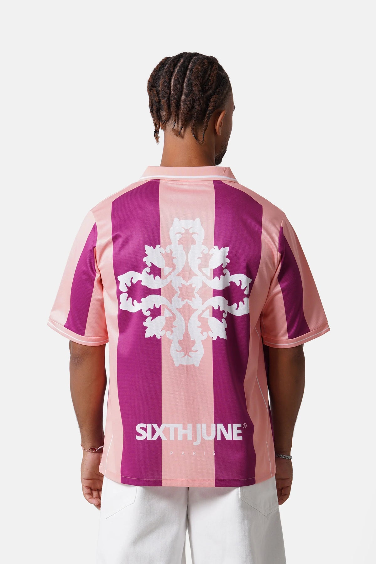 TEE-SHIRT SIXTH JUNE EMBROIDERY S/S BLANC