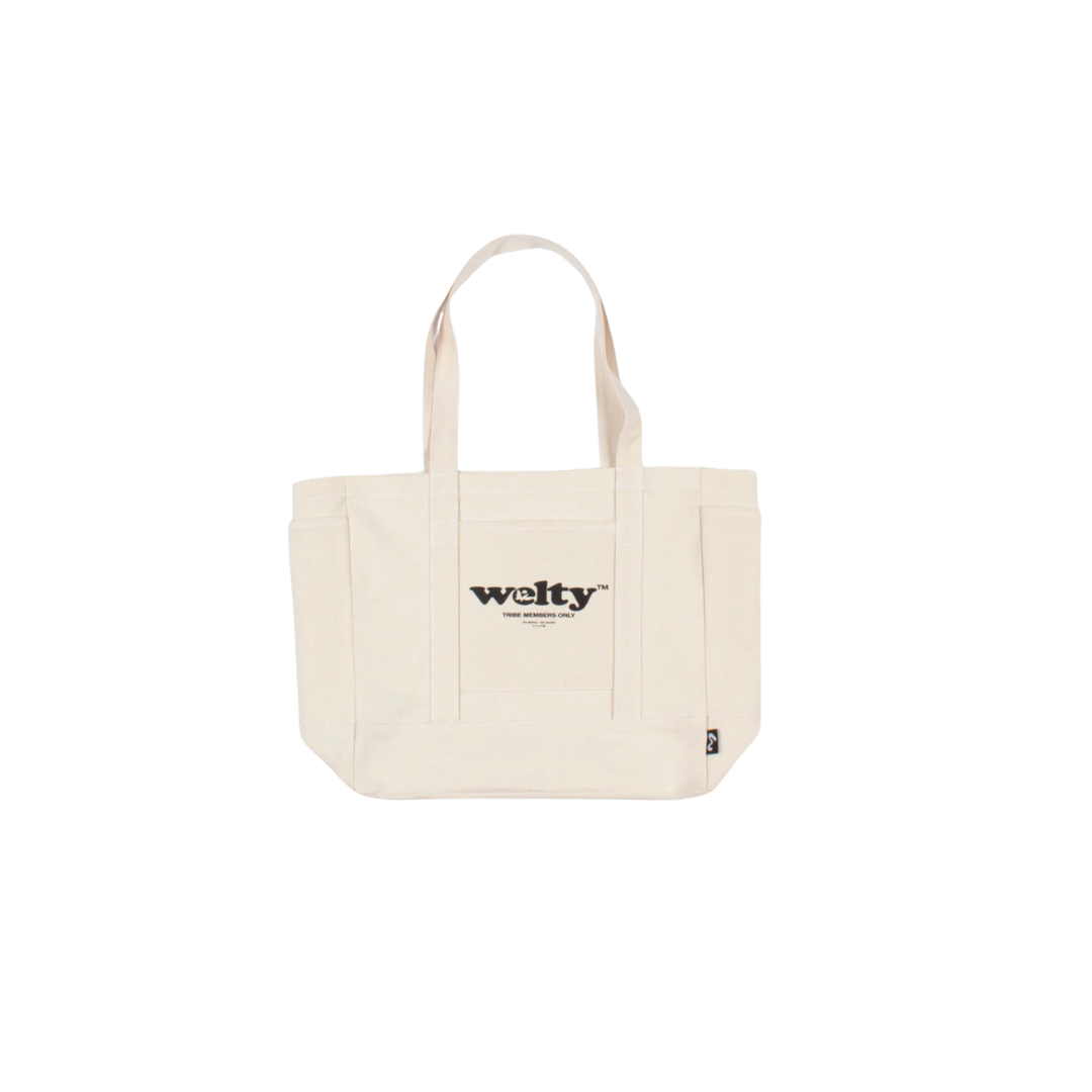 WELTY STUDIOS TRIBE MEMBERS ONLY TOTE BAG