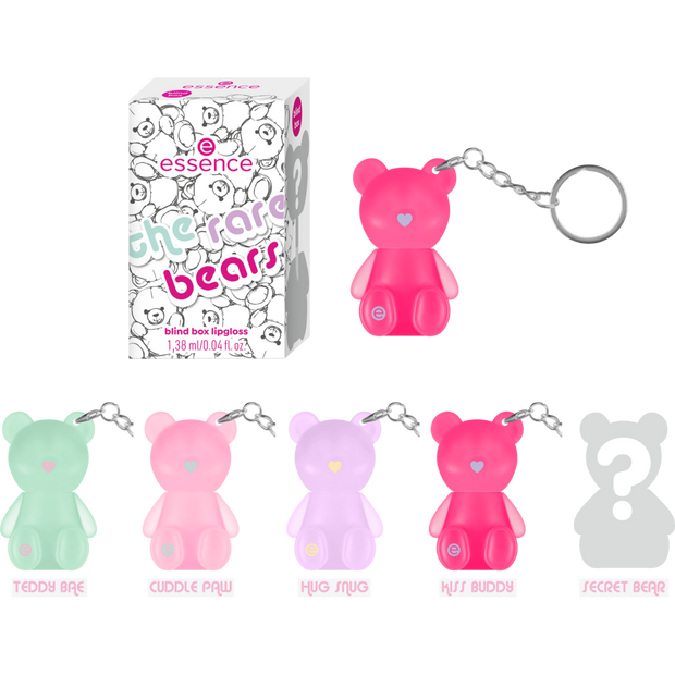ESSENCE THE RARE BEARS BLIND BOX LIPGLOSS