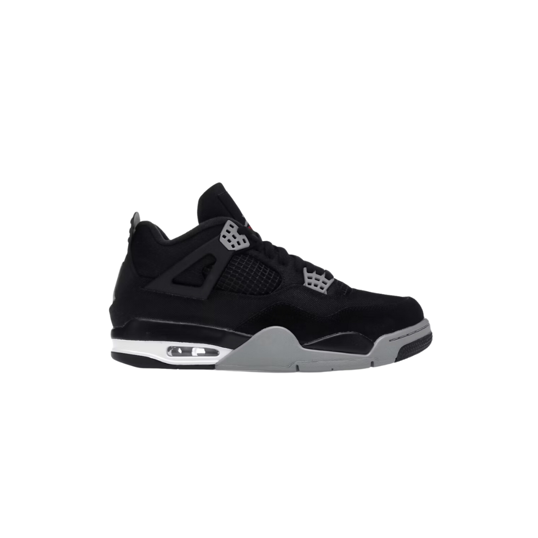 JORDAN 4 RETRO SE BLACK CANVAS