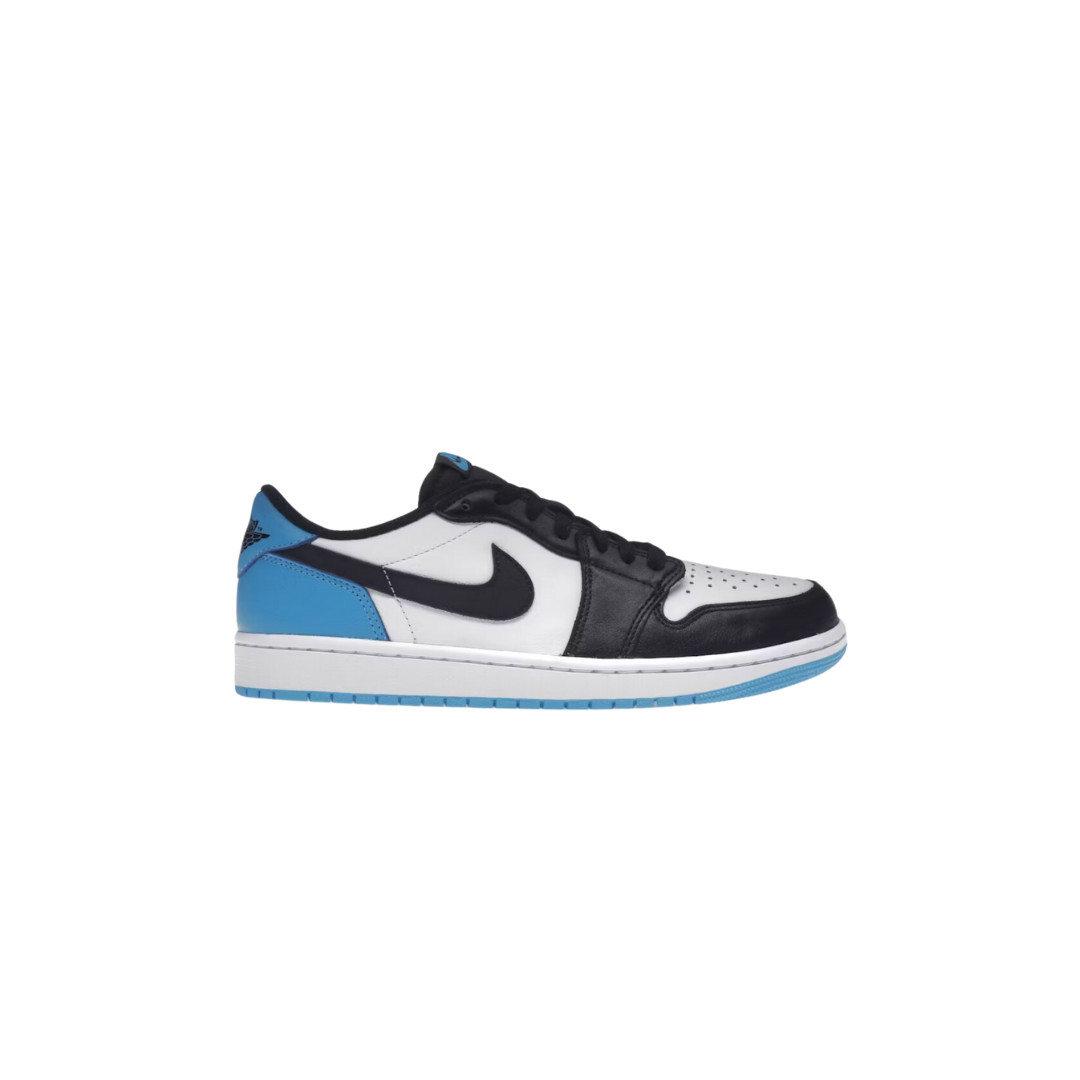 JORDAN 1 RETRO LOW OG BLACK DARK POWDER BLUE