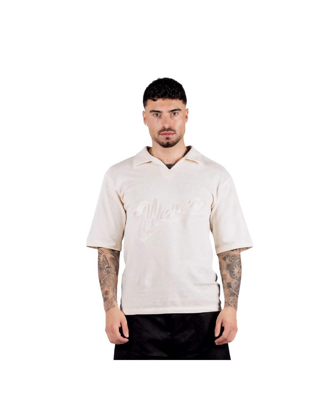 NEVERLOSEFACE CATANIA POLO BEIGE