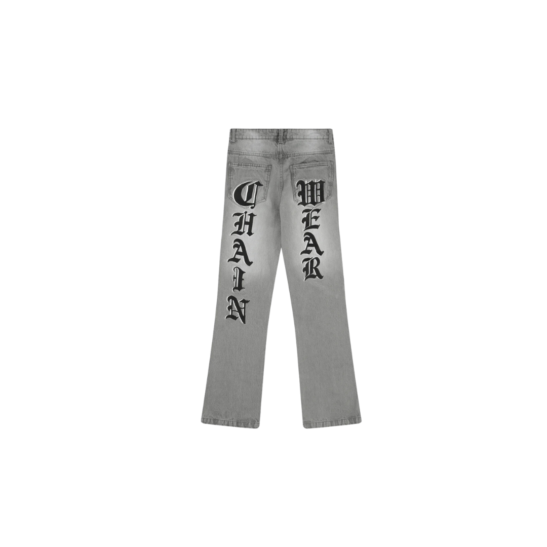 LUKAMACHAIN CHAINWEAR JEANS GREY