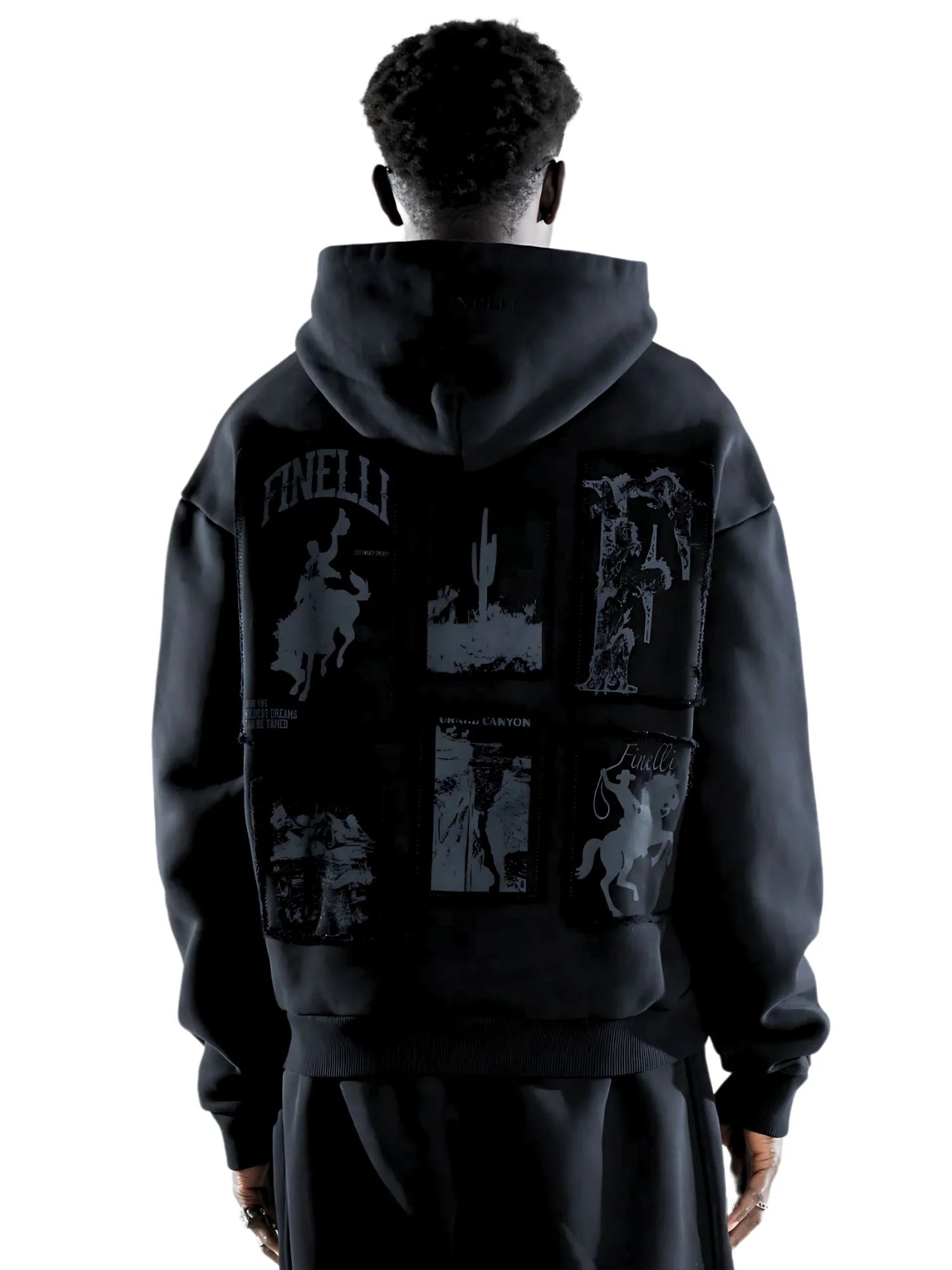FINELLI WILD WEST ZIPPER BLACK