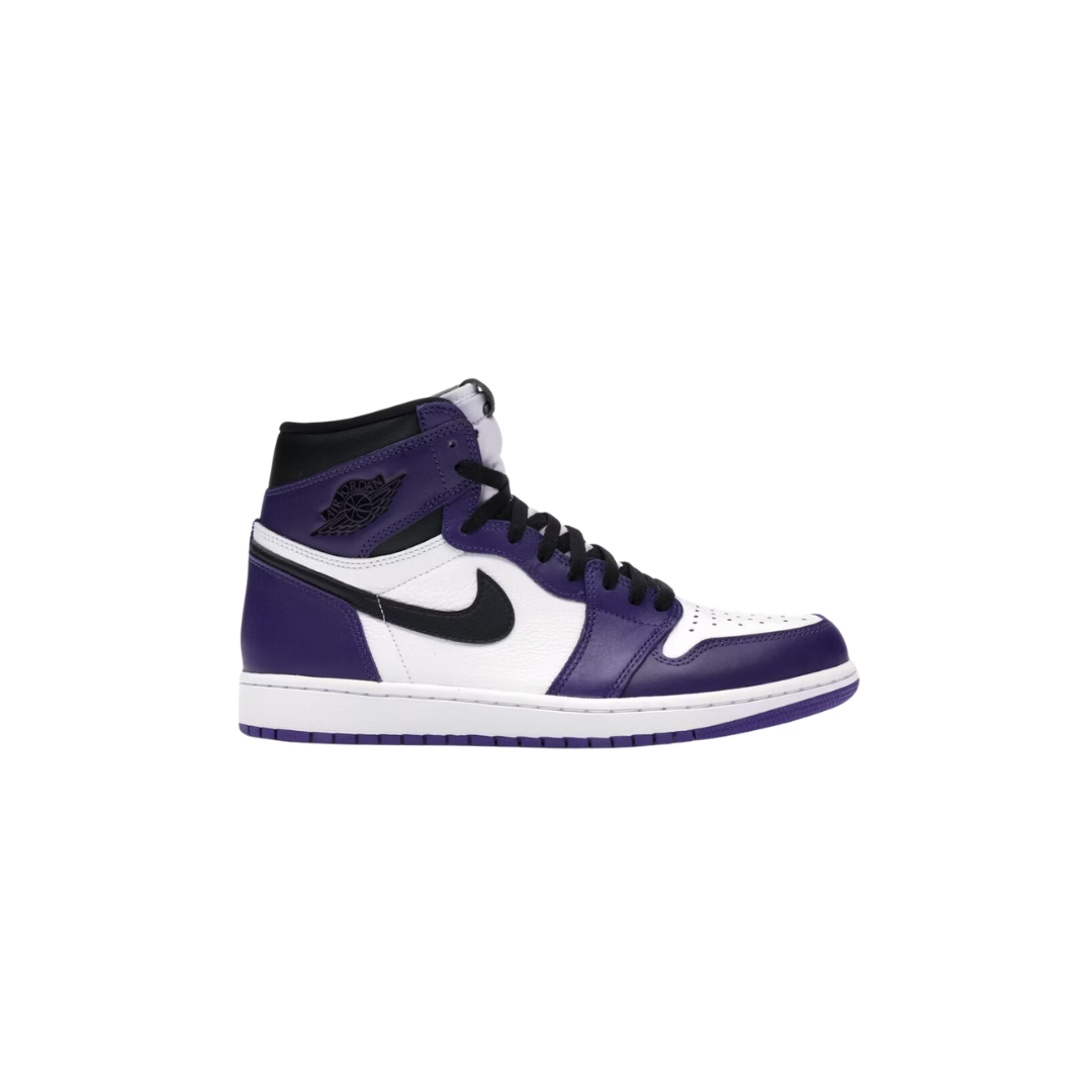 JORDAN 1 RETRO HIGH COURT PURPLE WHITE