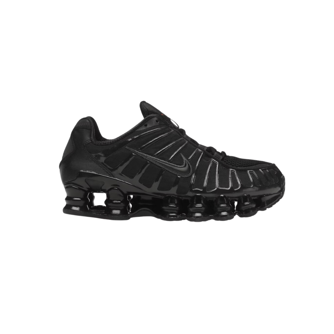 NIKE SHOX TL BLACK MAX ORANGE