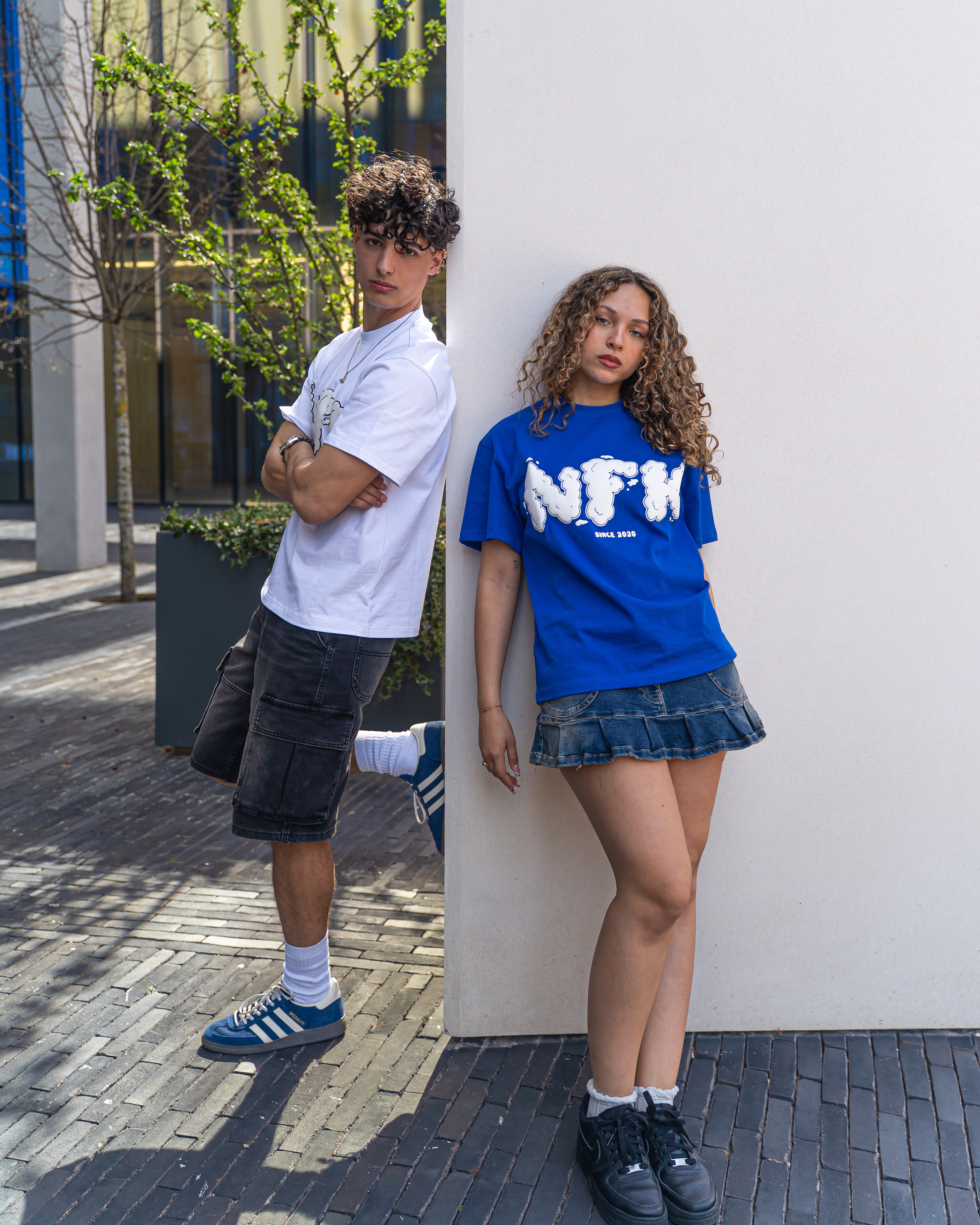NFK CLOUD TEE BLUE