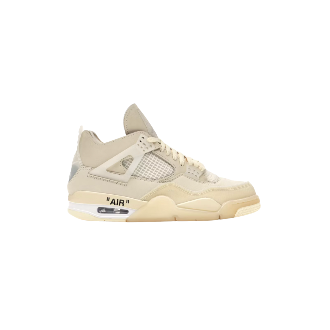 JORDAN 4 RETRO OFF-WHITE SAIL