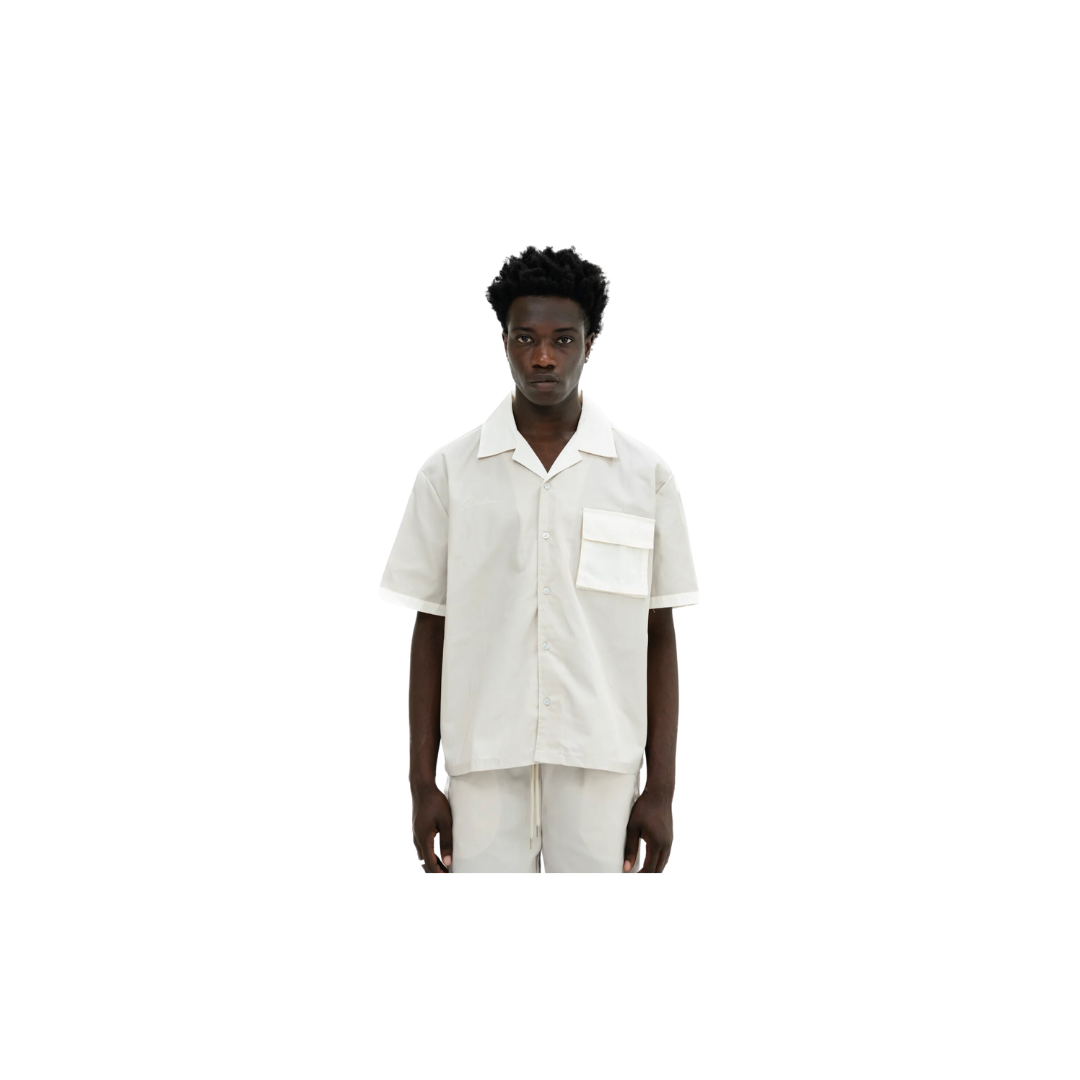 ORELIEN NYLON BUTTON SHIRT