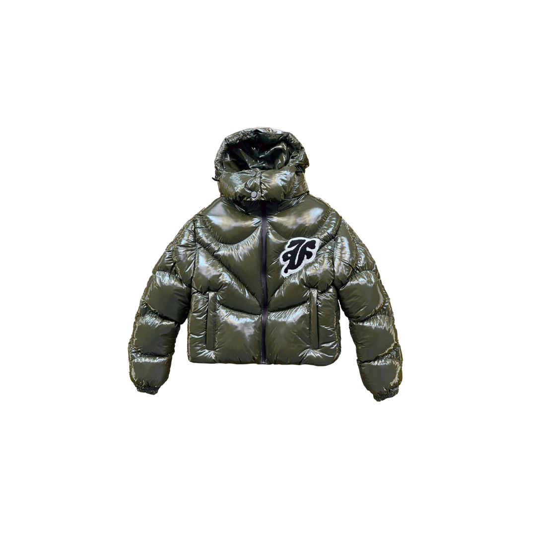 FACES SPACESUIT PUFFER JACKET 2.0 GREEN WOMAN