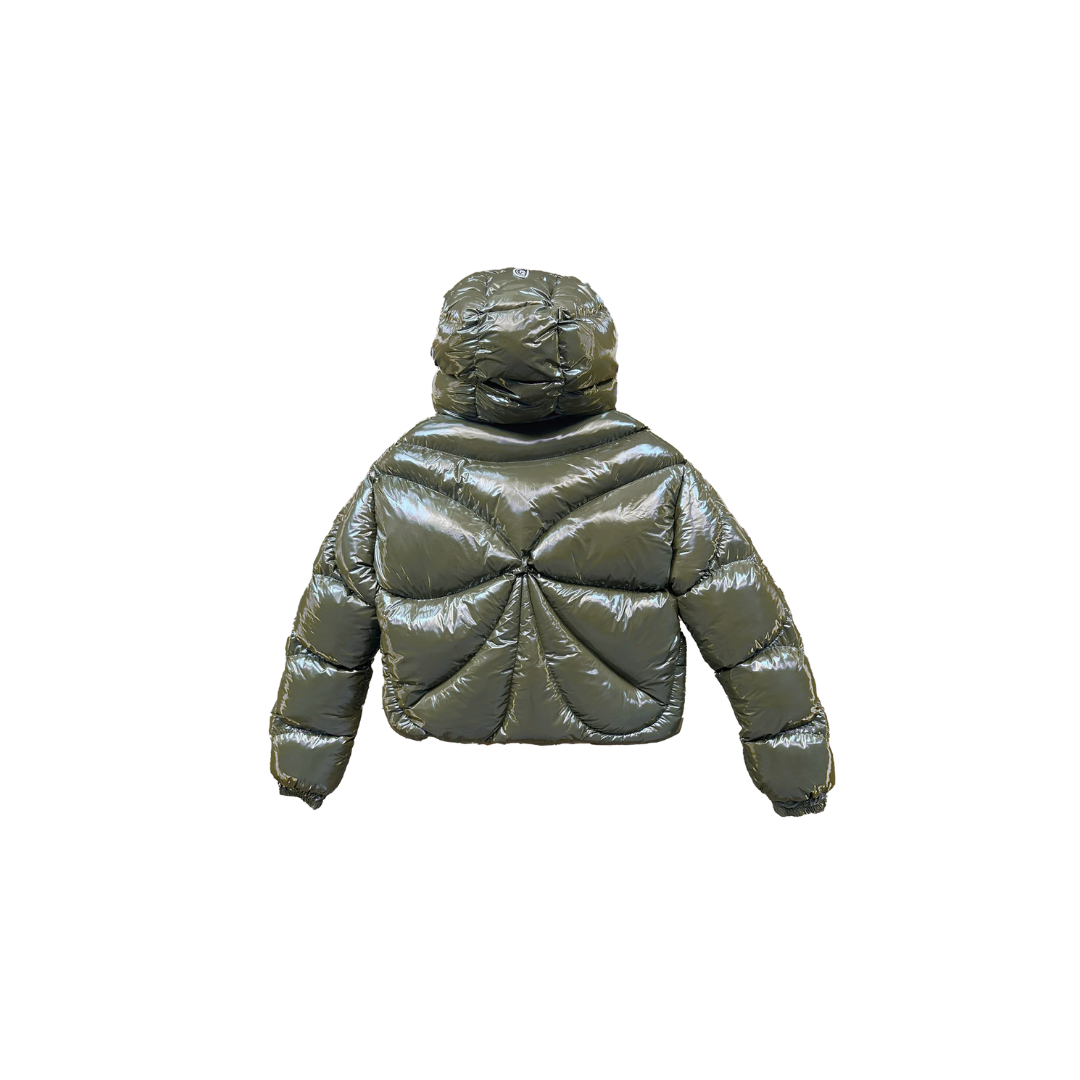 FACES SPACESUIT PUFFER JACKET 2.0 GREEN WOMAN