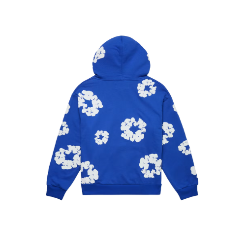 DENIM TEARS HOODIE ROYAL BLUE