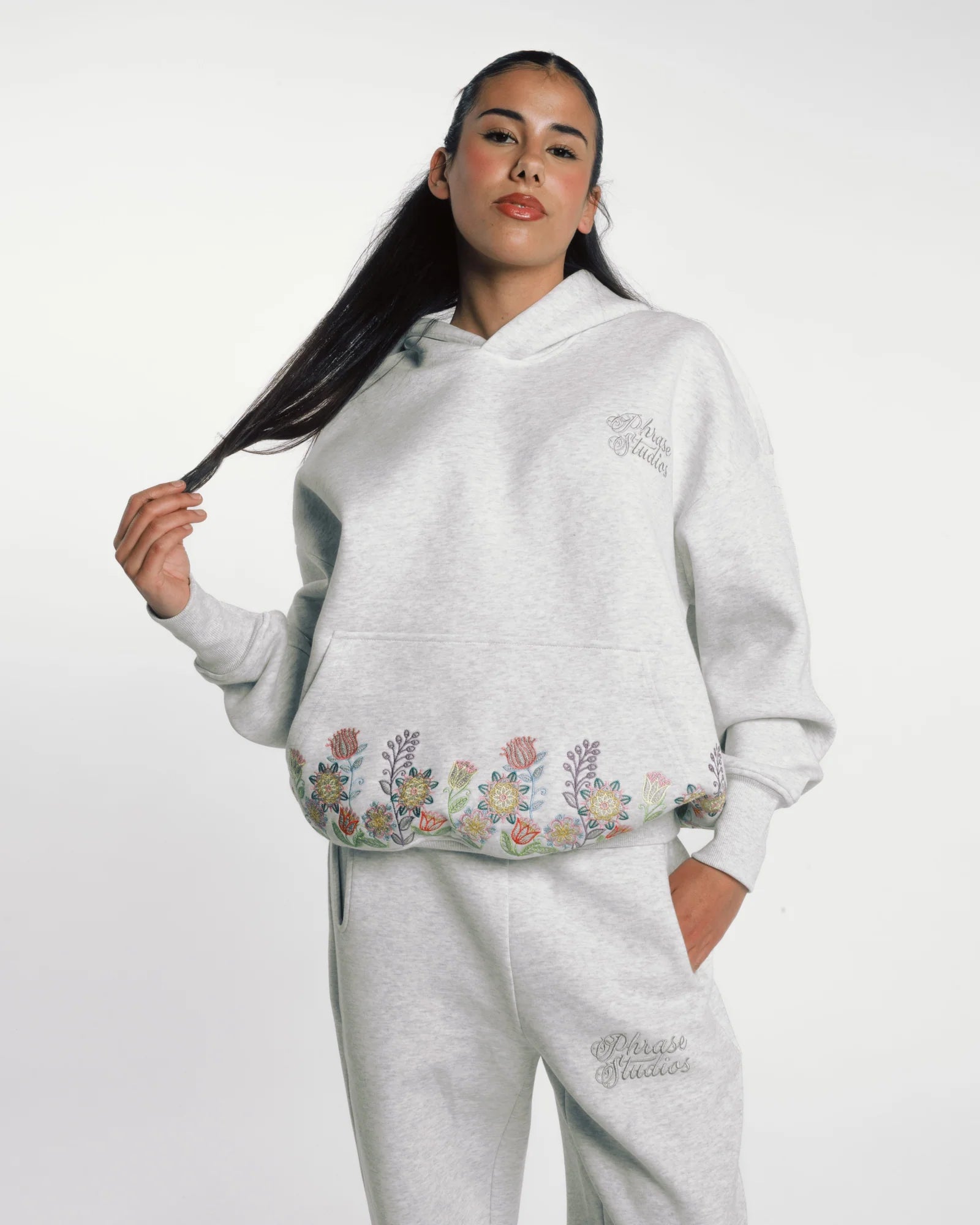 PHRASE STUDIOS BLOOM HOODIE - BLACK