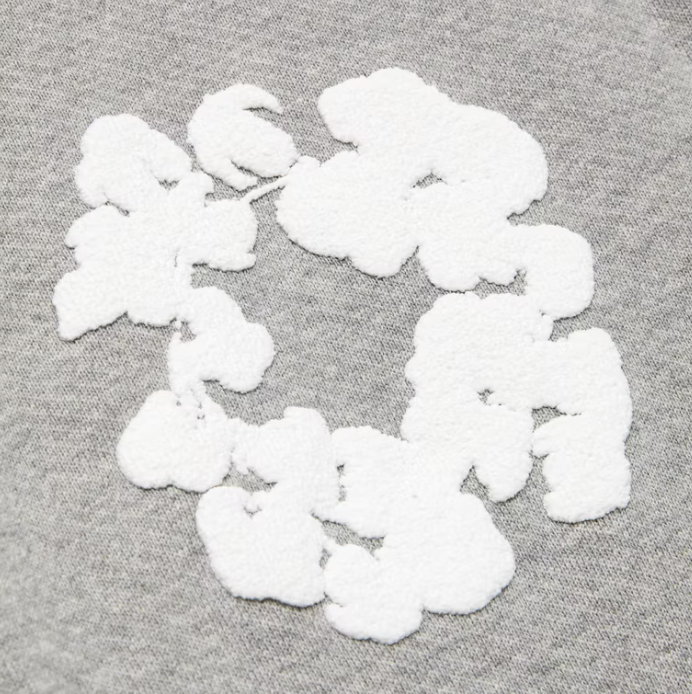 DENIM TEARS Hoodie Grey