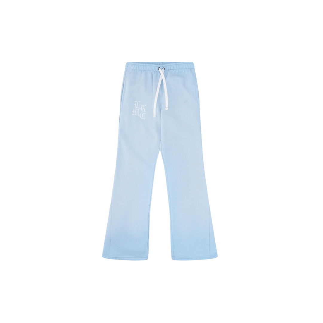 LUKAMACHAIN DISTRESSED BABY BLUE JOGGER