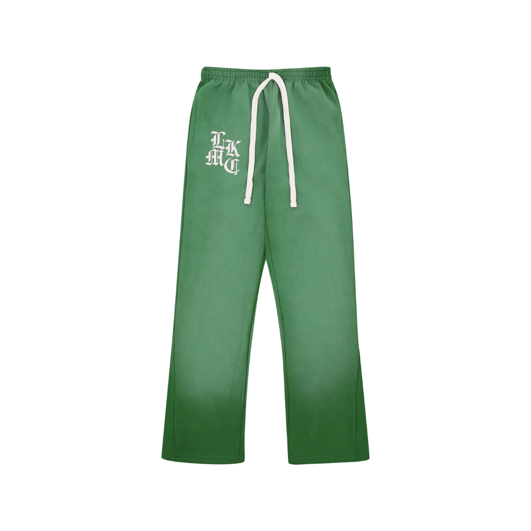 LUKAMACHAIN DISTRESSED GREEN JOGGER