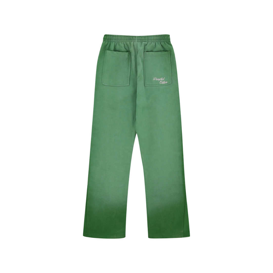 LUKAMACHAIN DISTRESSED GREEN JOGGER