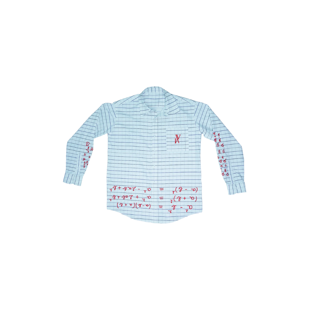 MAL ANGE HIGHSCHOOL SHIRT WHITE