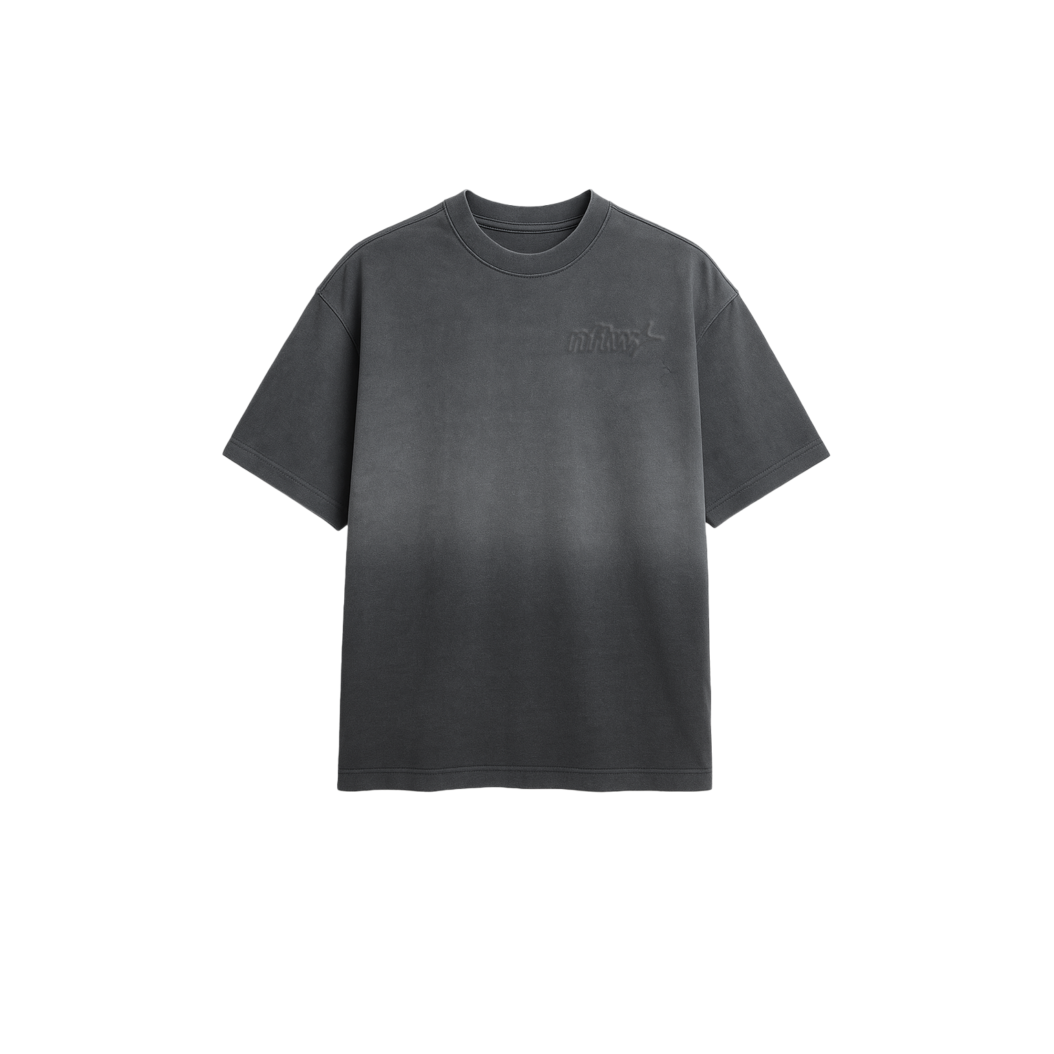NFTW GREY WASHED TEE