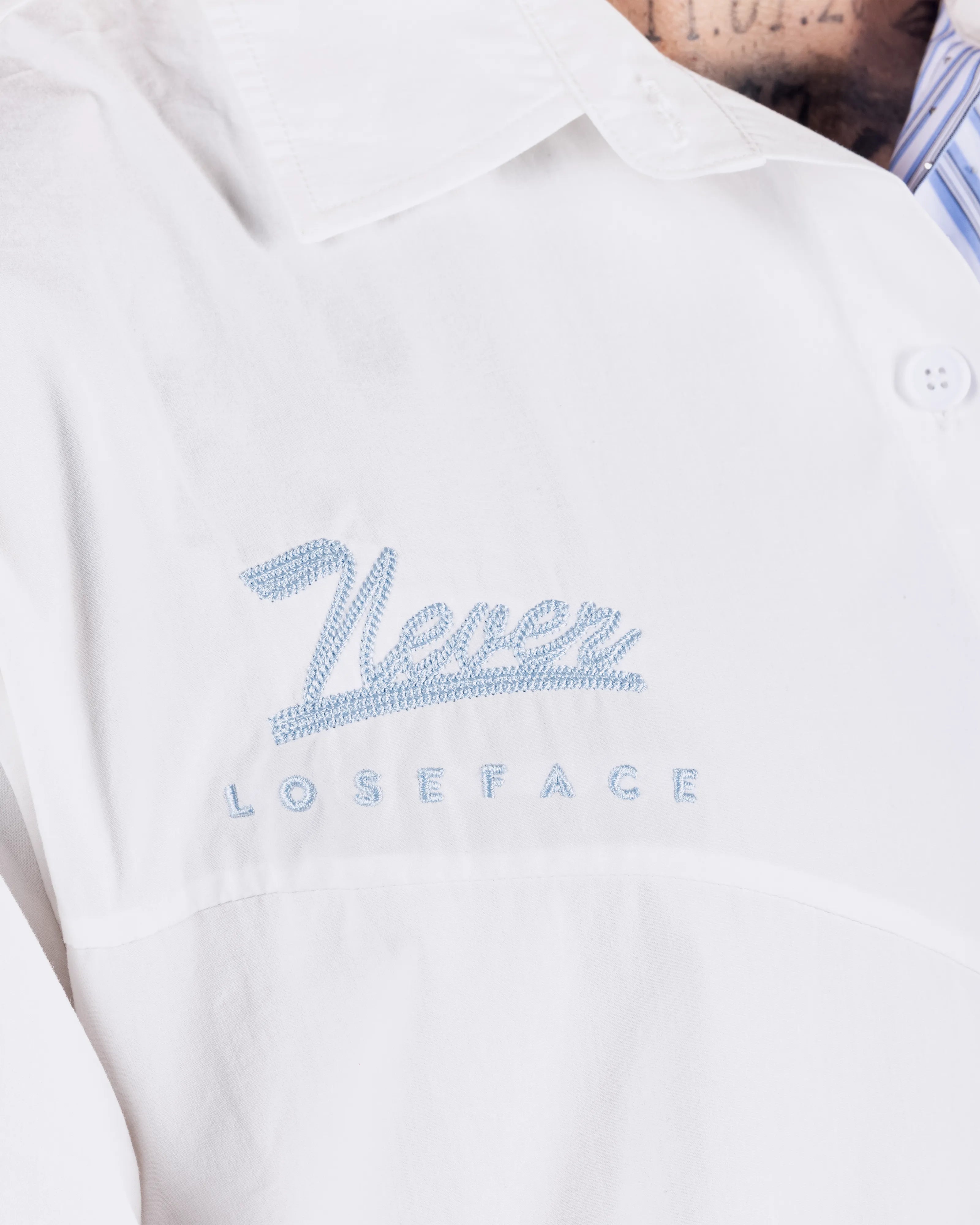 NEVERLOSEFACE TAORMINA SPLIT SHIRT