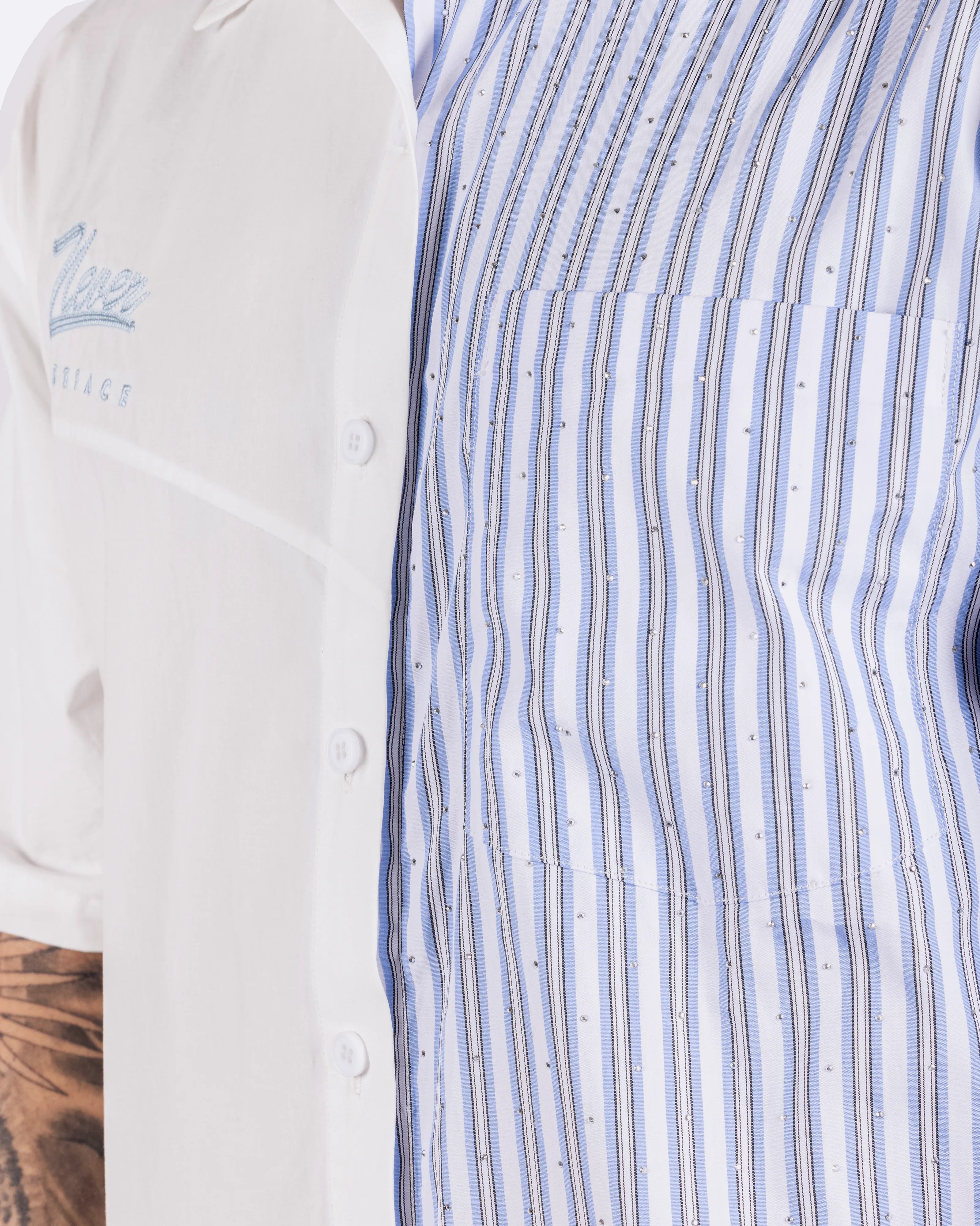 NEVERLOSEFACE TAORMINA SPLIT SHIRT