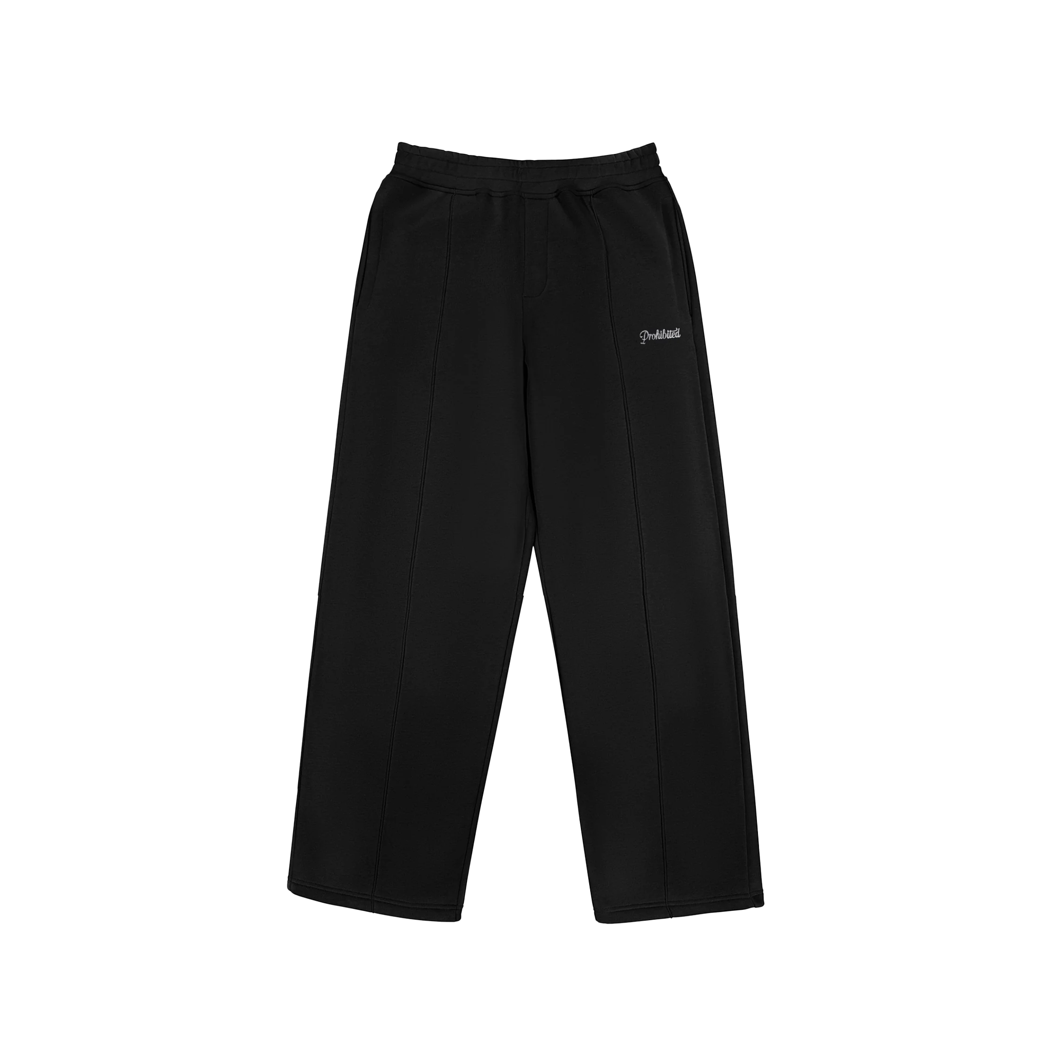 PANTALONS DE SURVÊTEMENT AMPLE NOIRS INTERDITS