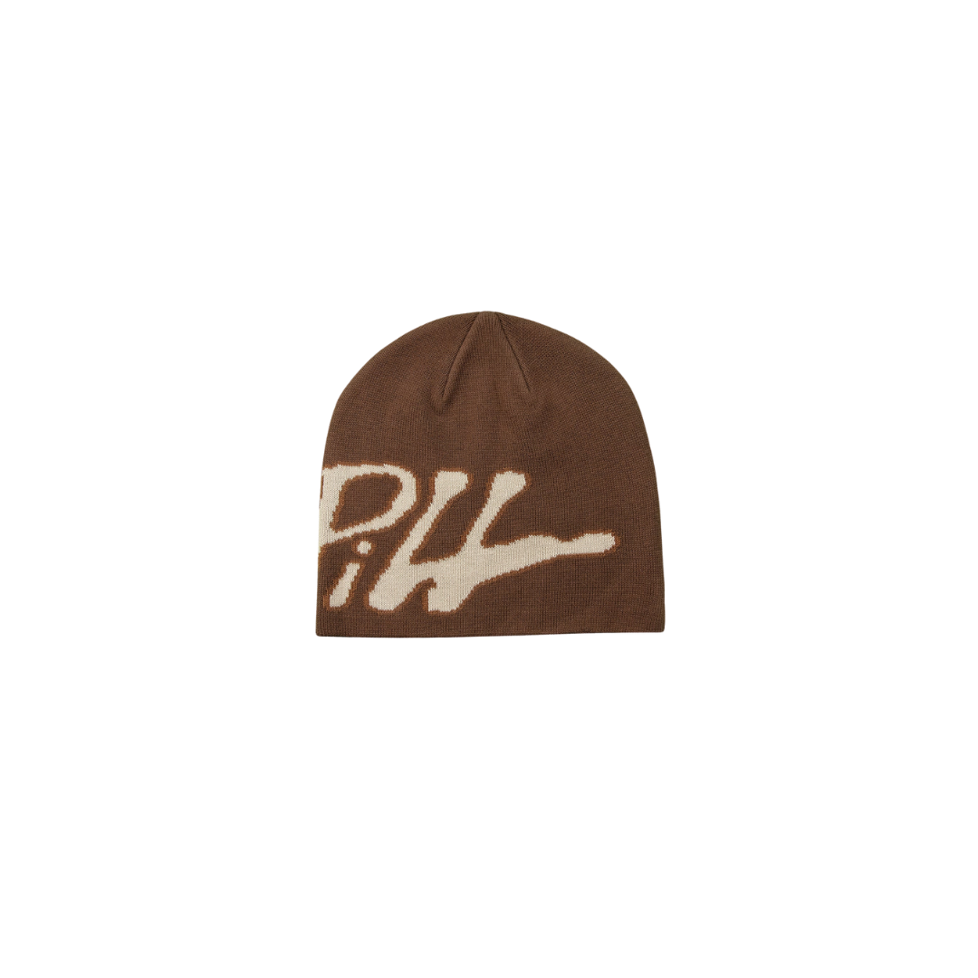 PURPILL BEANIE JACQUARD MOCHA BROWN
