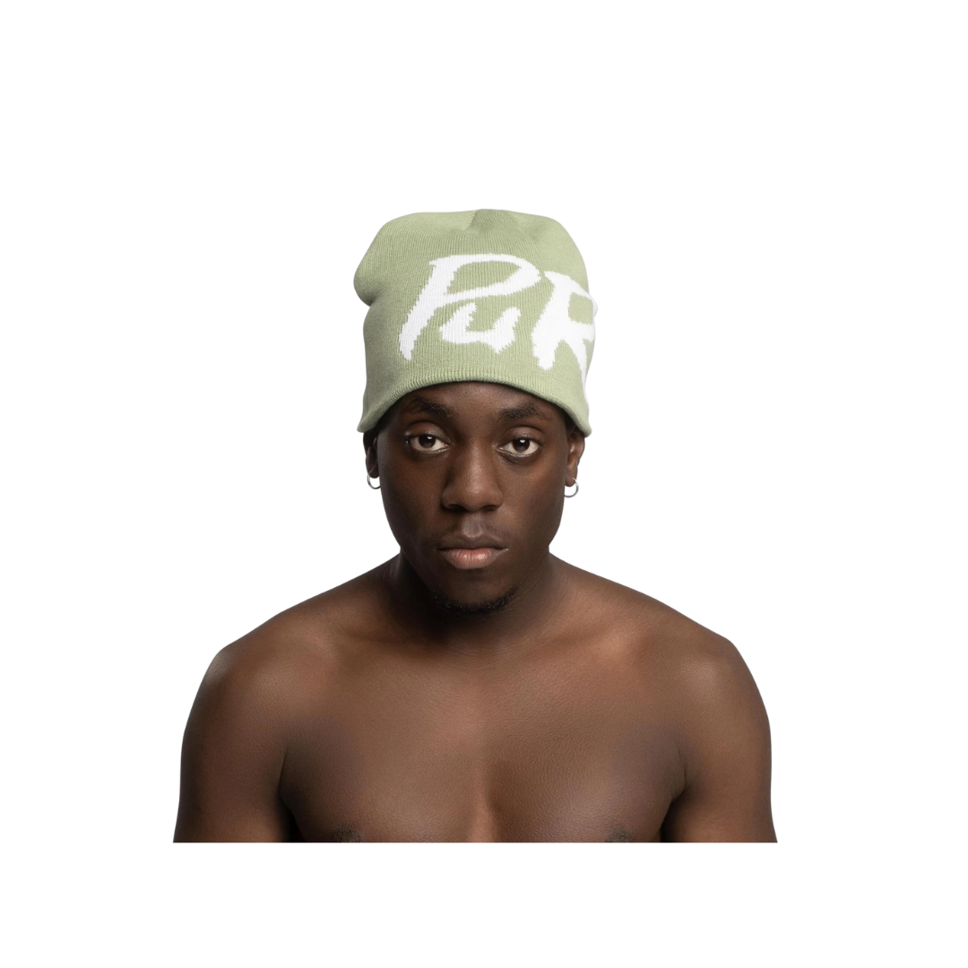 PURPILL BEANIE JACQUARD OLIVE
