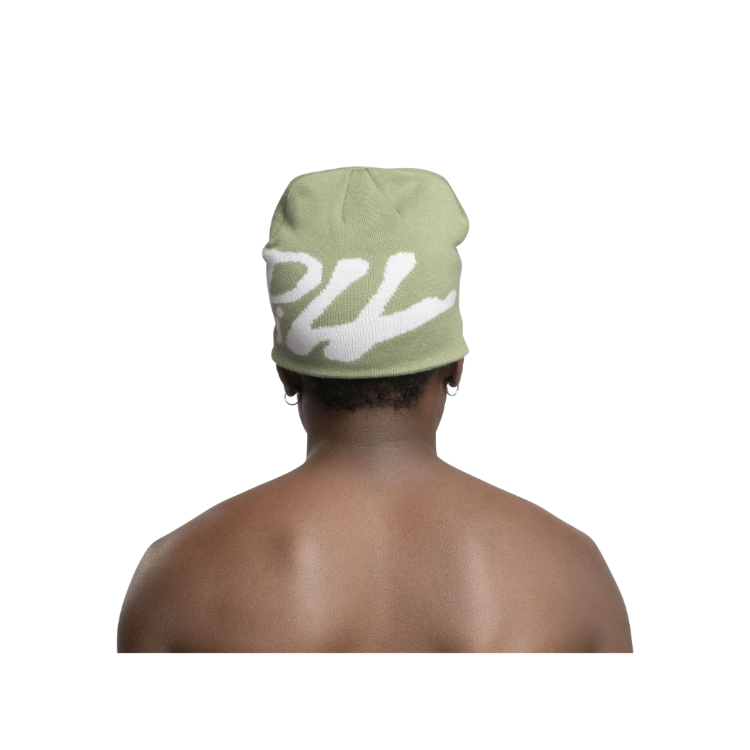PURPILL BEANIE JACQUARD OLIVE