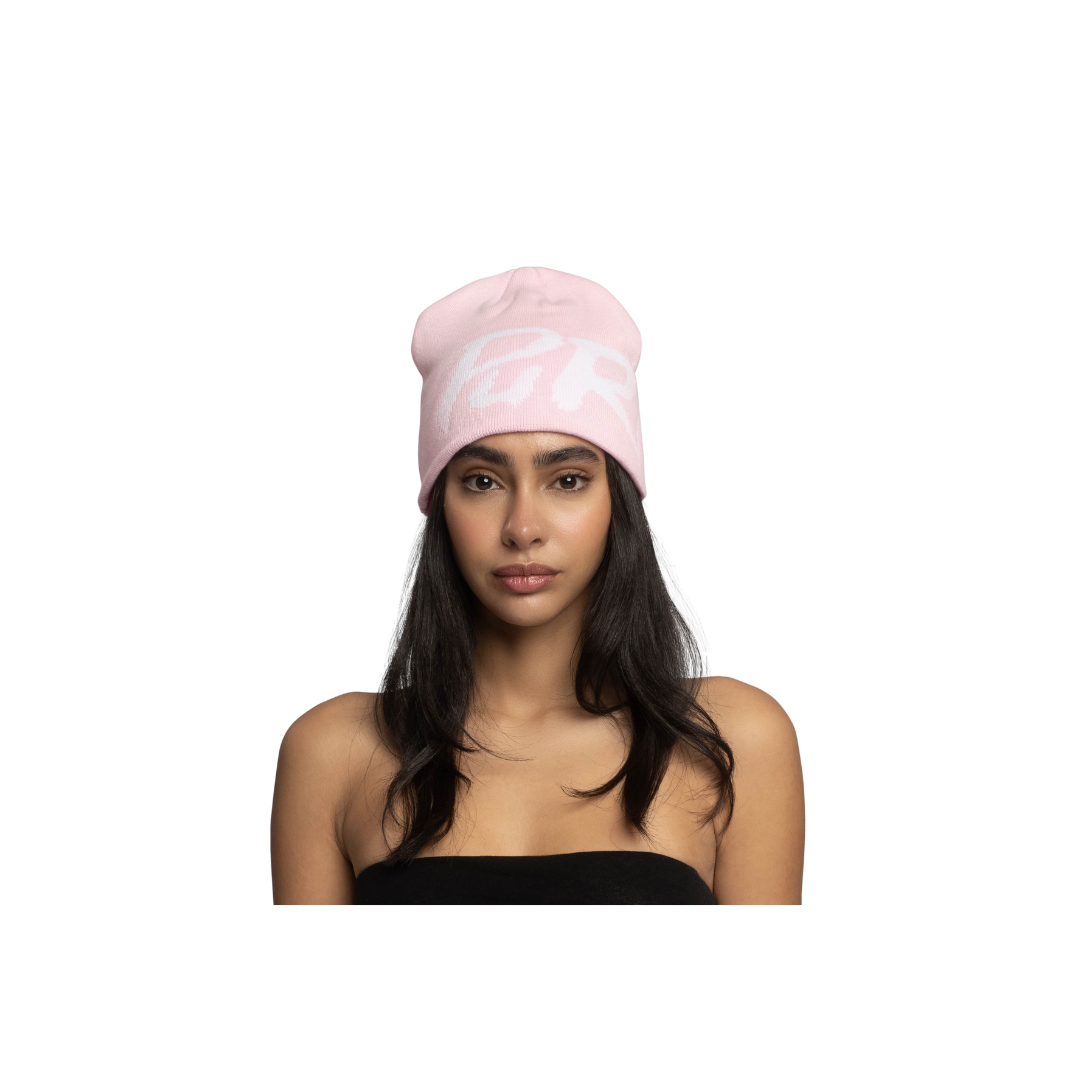 PURPILL BEANIE JACQUARD ROSE
