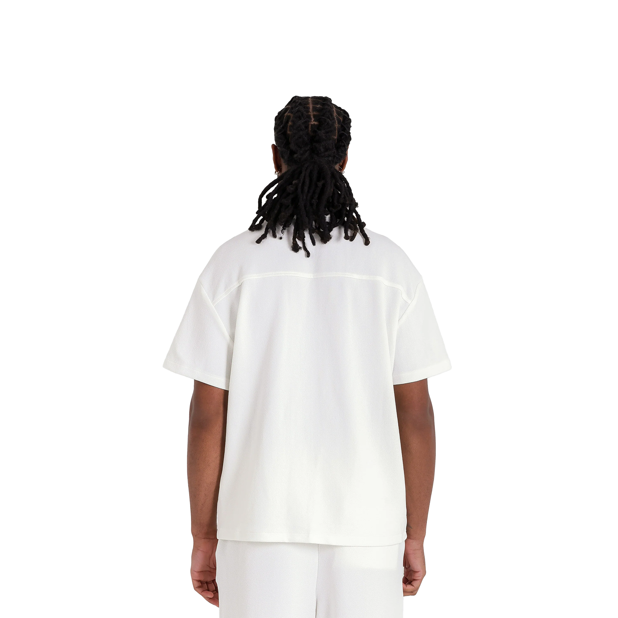 CHEMISE EN CRÊPE SIXTH JUNE BLANC