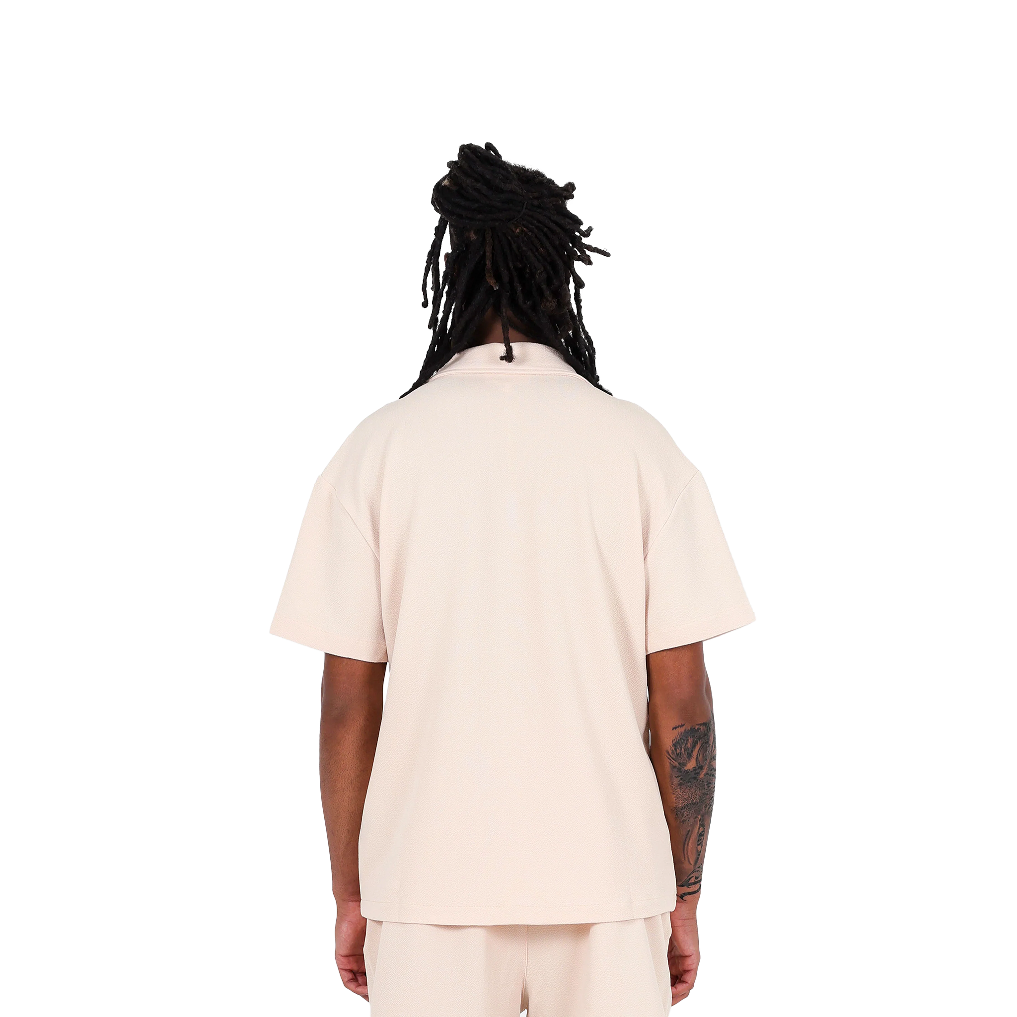 CHEMISE EN CRÊPE SIXTH JUNE BEIGE