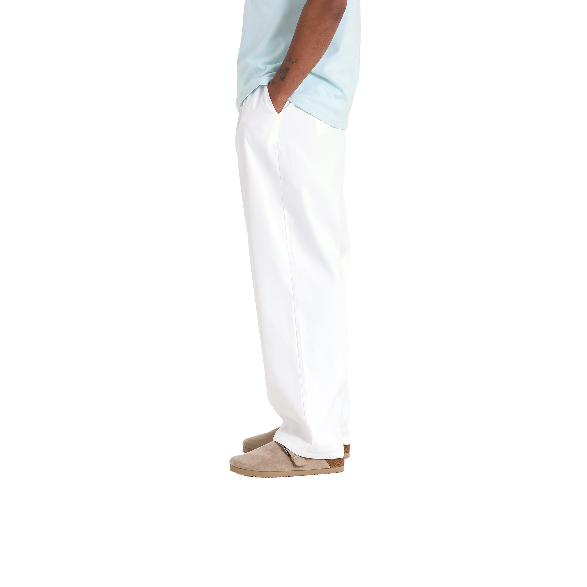 PANTALON SUR MESURE SIXTH JUNE BLANC